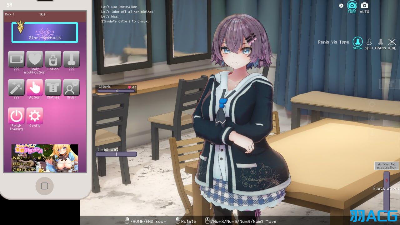 【PC】催眠偶像 大学女生直播主和催眠应用程序发生关系的故事/Hypnotic Idol - 催眠アイドル 女子大生ライバーと催眠アプリでエッチしちゃう話 V1.024【387M】