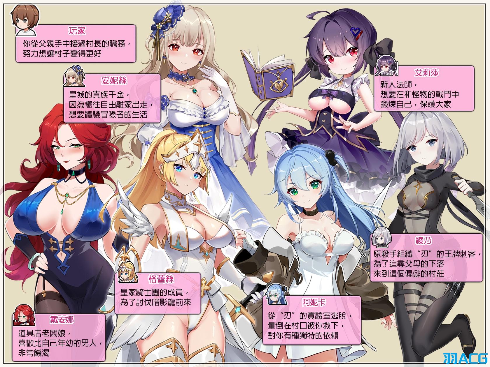 【PC】边境之村 性A与冒险 - 辺境の村 エッチと冒険 V1.6【525M】