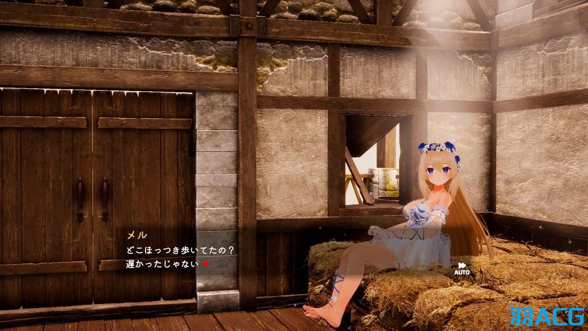 【PC】女神梅尔的触摸互动H神判 - 女神メルのおさわりH神判 V1.0【1.91G】