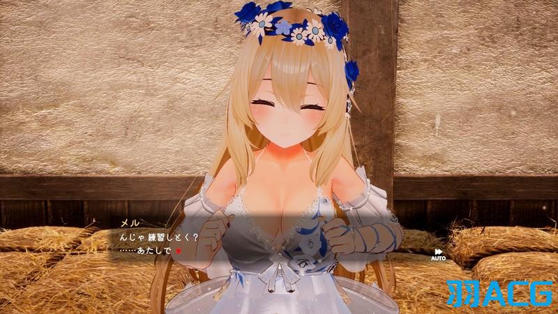 【PC】女神梅尔的触摸互动H神判 - 女神メルのおさわりH神判 V1.0【1.91G】
