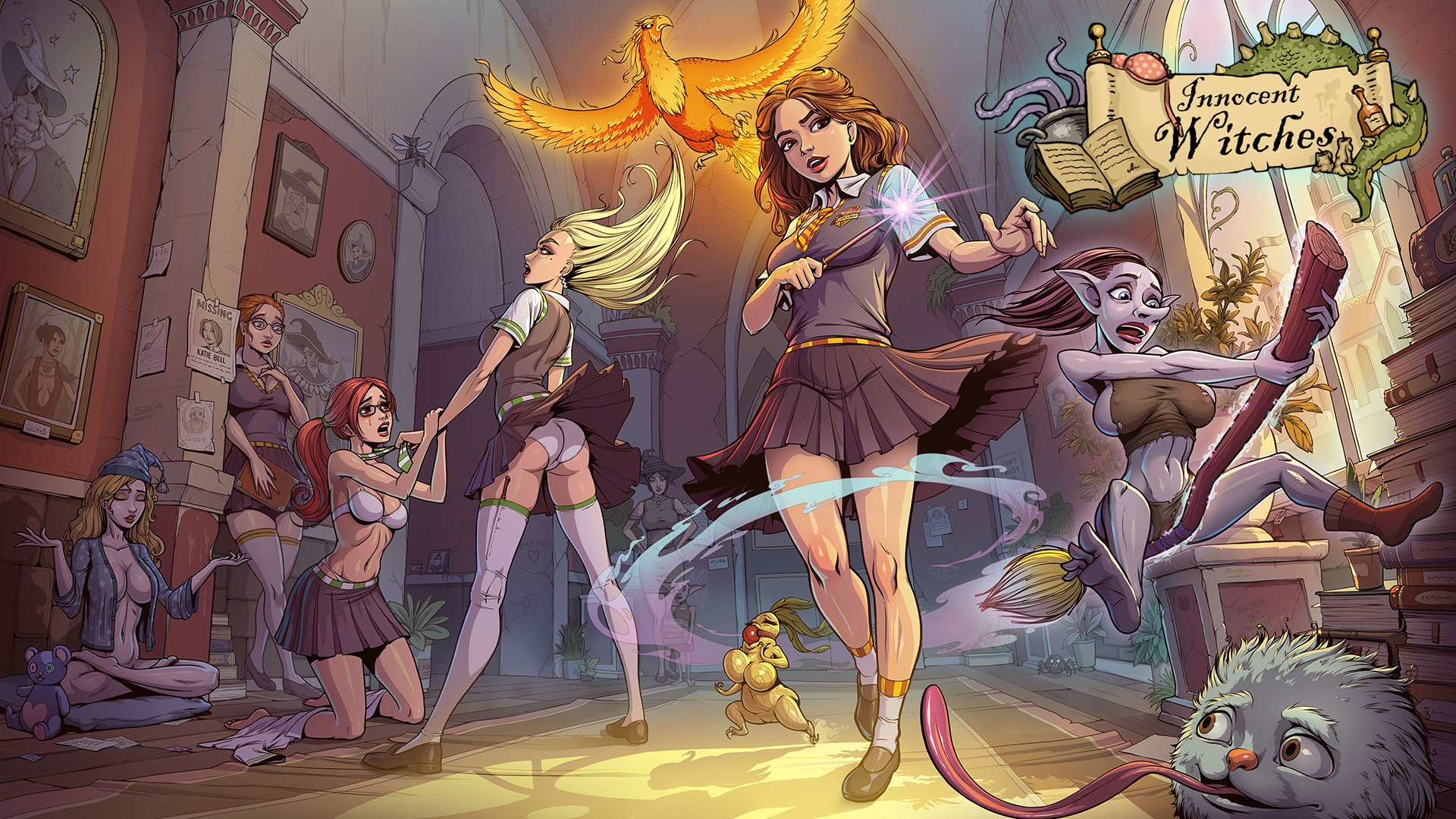 【PC+安卓】调教赫敏2:无辜女巫 - Innocent Witches V0.12 Alpha【2.55G】