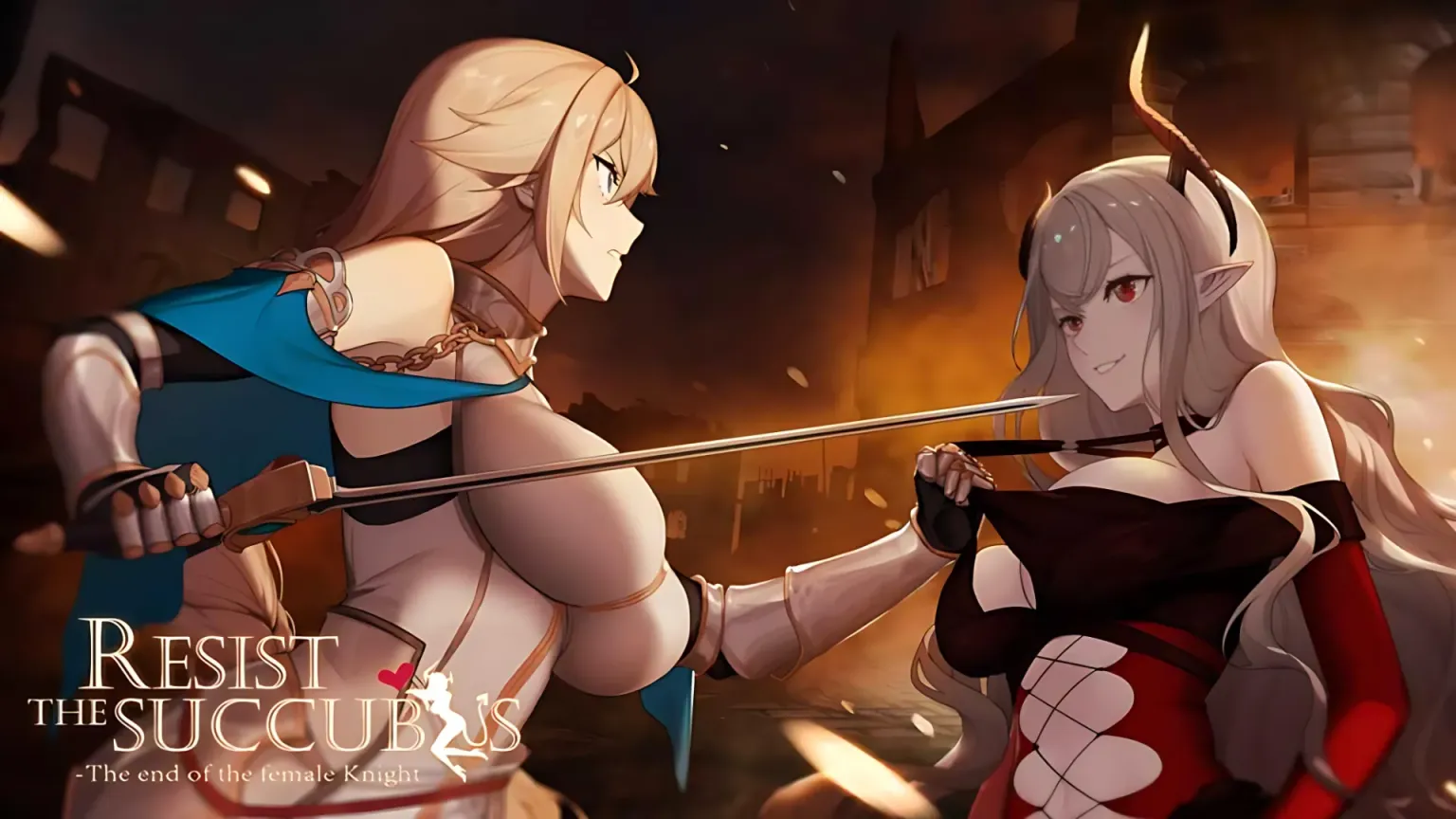 【PC】抵抗魅魔-被魔纹侵蚀的女骑士的末路 - Resist the succubus: The end of the female Knight V24.09.11+DLC【5.35G】